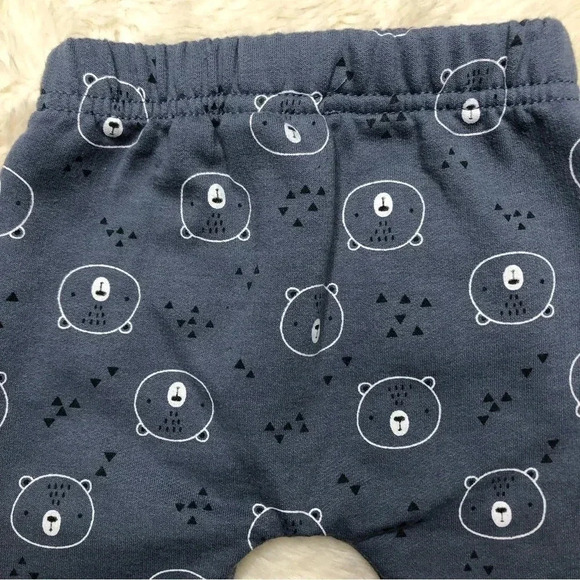 Rene Rofe  Baby Sweatpants Blue / White Bears Size 0-3 Months - Picture 9 of 16